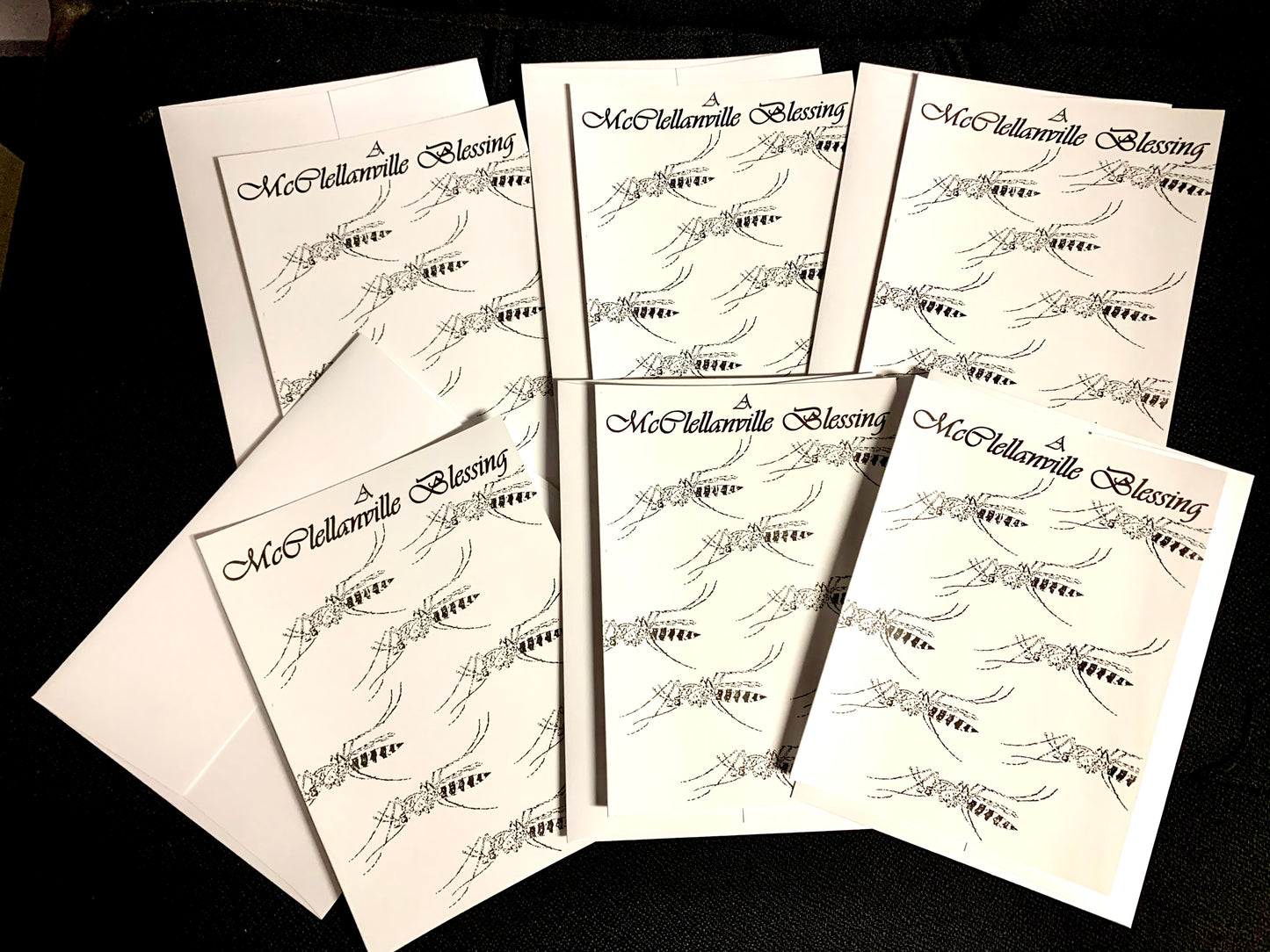 A McClellanville Blessing ~ Set/6 Notecards with Peel & Press Envelopes